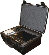 Rugged Tactical Computer Powercase with numerous UPB ports and options